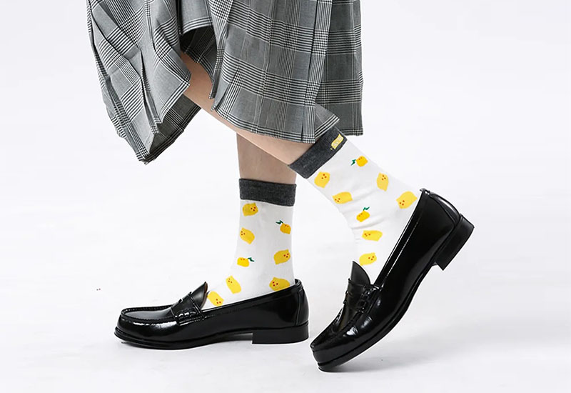 檸檬 厚襪款(2種尺寸)